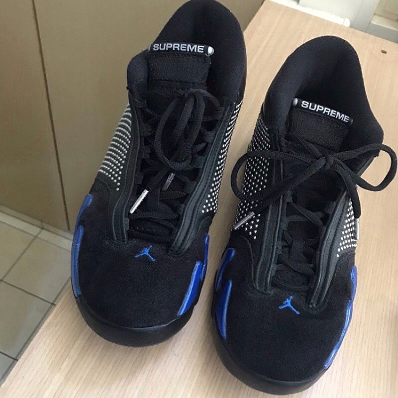 supreme 聯名jordan 14紀念科比kobe球鞋 US10號半