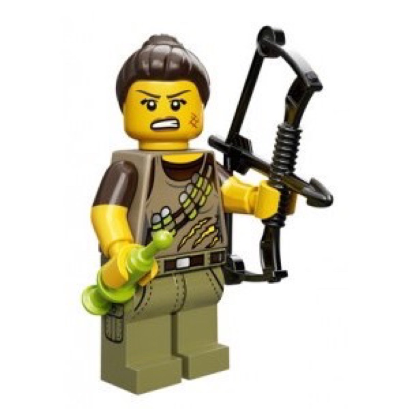 ［佳樂］LEGO 樂高 71007 Minifigures Series 12 第十二代 人偶包 10號 女獵人 女弓手