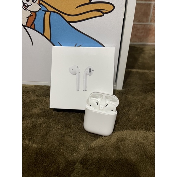 【二手】Apple AirPods 2代充電盒版（有線充電）