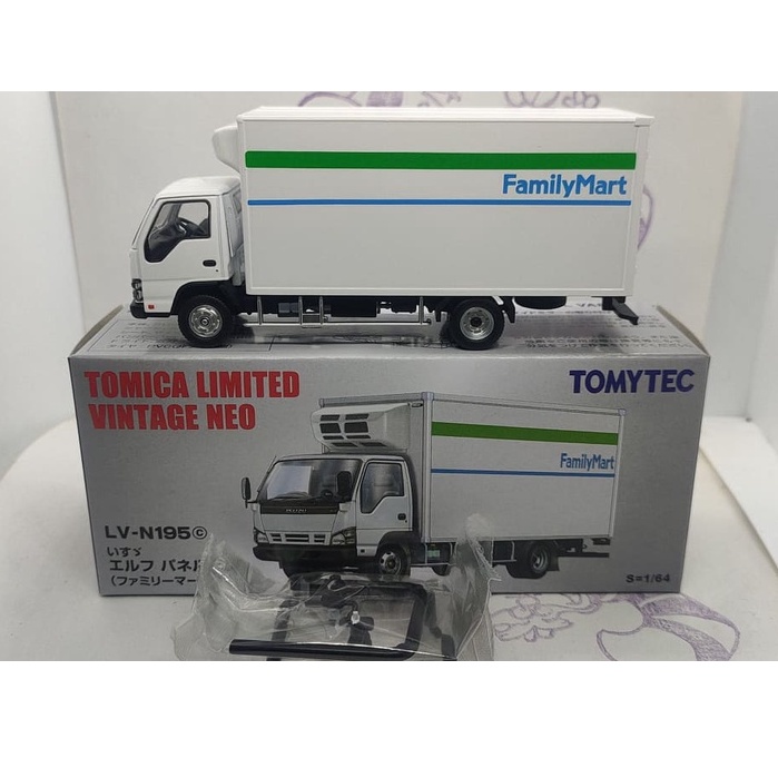 (現貨) Tomica  Tomytec LV-N195c 日本限定 Isuzu elf Panel van 全家配送車