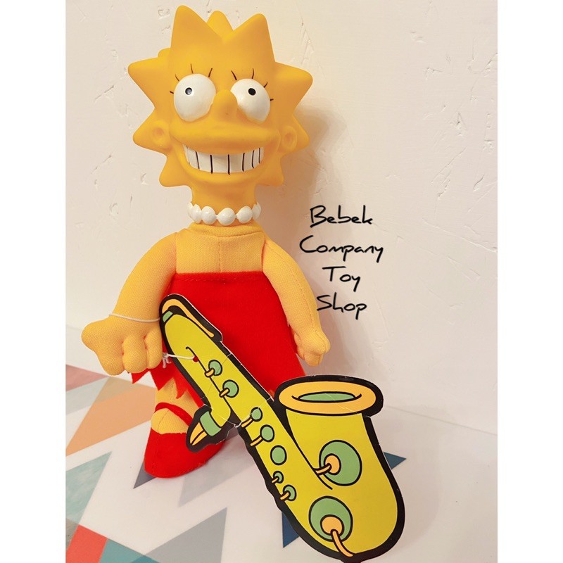 花枝1990年fox The Simpsons 福斯辛普森家庭辛普森simpson 古董玩具二手玩具玩偶 蝦皮購物