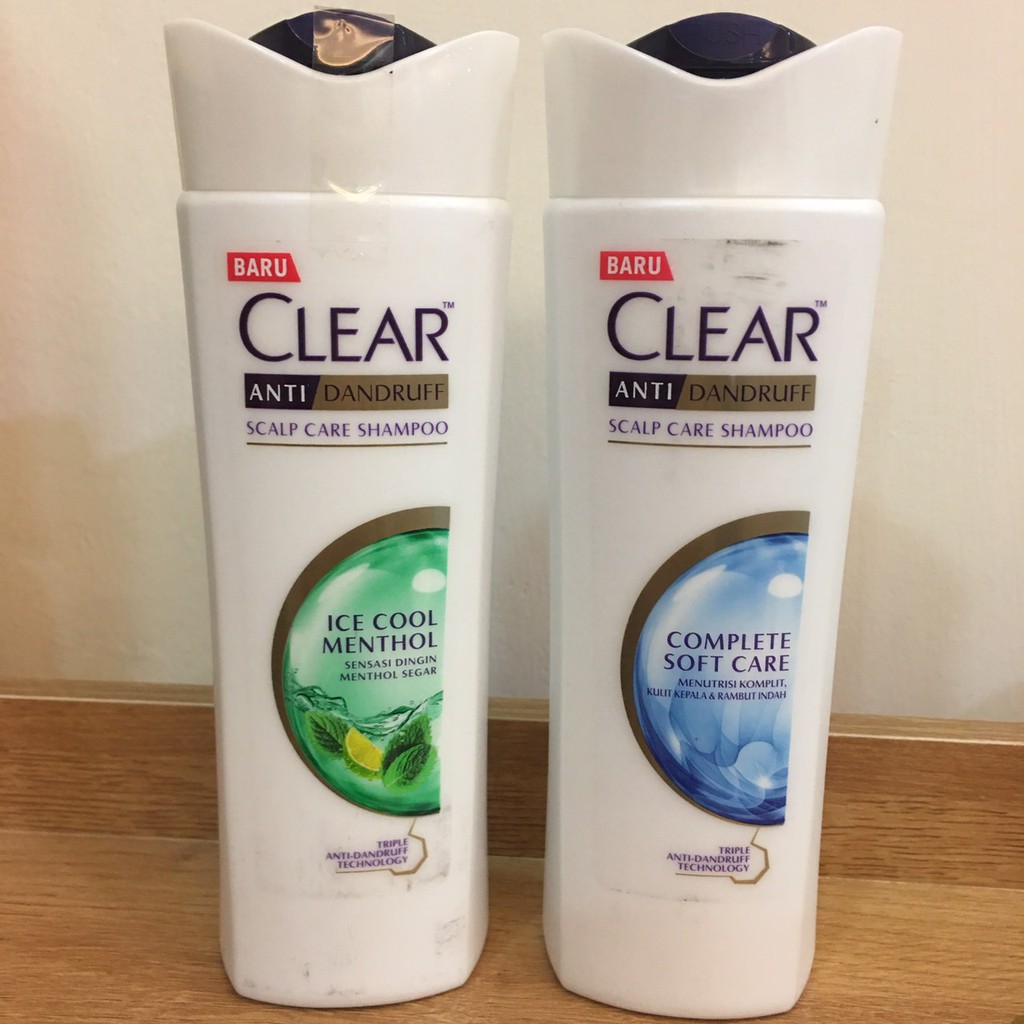 Shampoo Clear Complete Softcare Ice Cool 160 ML 印尼 洗髮精