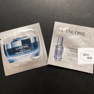 【RITA美妝】Lancome 蘭蔻 超未來肌因冰珠亮眼粹1ml/亮眼精粹霜1ml（效期2025年10月） 電子發票