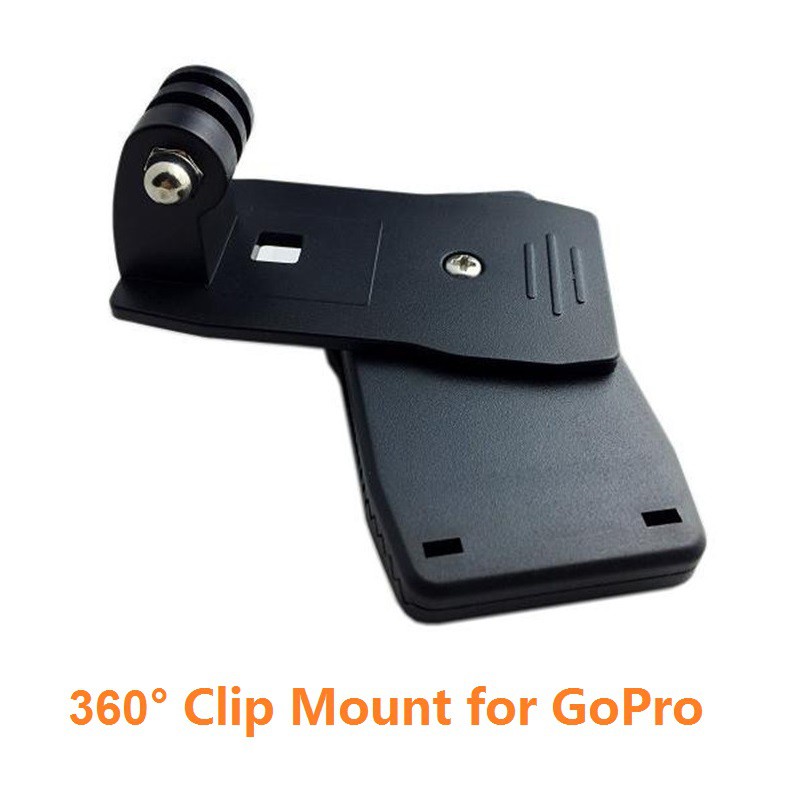 適用於背包帽的 GoPro 夾式支架的 360 度旋轉夾式支架