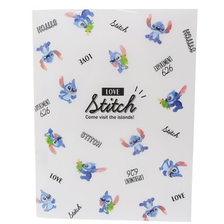 【莫莫日貨】全新 日本進口 正版 迪士尼 A4 半透明 10層 L夾 資料夾 檔案夾 stitch 史迪奇 86375
