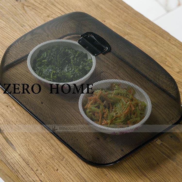 ZERO HOME長方形食物罩防蠅罩 歐式餐桌罩飯菜 長方形家用 蓋菜罩 桌罩#超取請聊聊我#預購