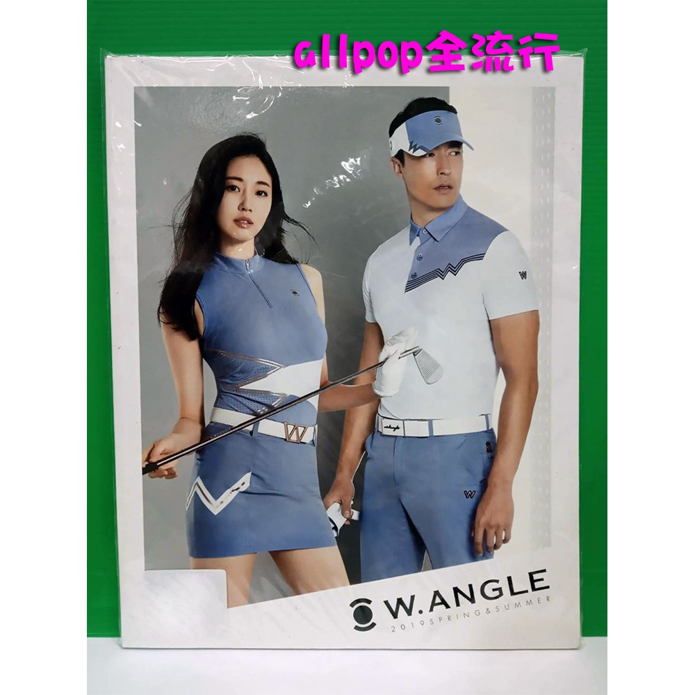 丹尼爾海尼 金莎朗 [ W.ANGLE 2019 春夏目錄 ] 機密同盟2 韓國 高爾夫 服裝 型錄 週邊 收藏