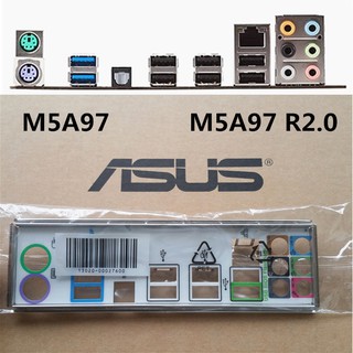 ASUS 華碩 M5A97、M5A97 R2.0 全新彩色原裝 後檔板 後檔片