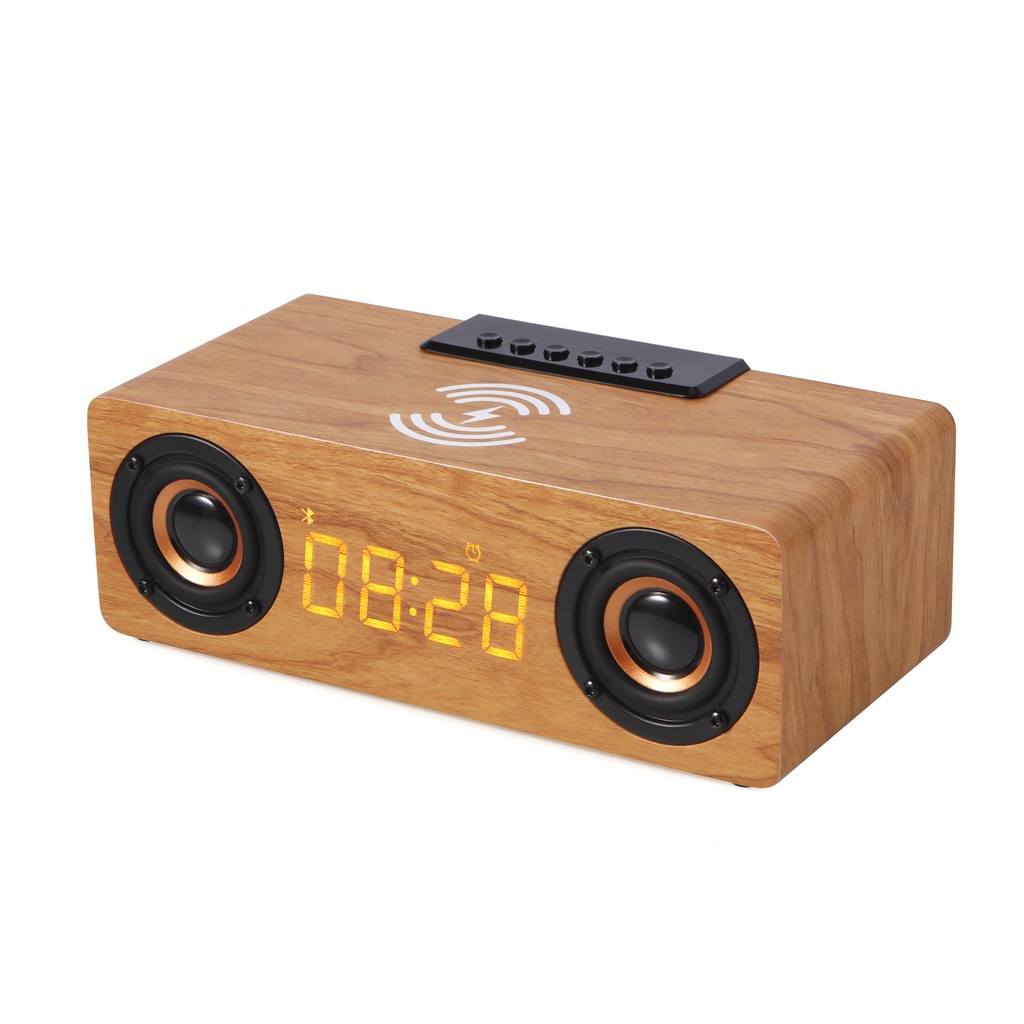 【耀飛Youngfly】 木紋無線充藍芽音箱 YF-K1 2022新品上市 j無線充 藍芽音箱