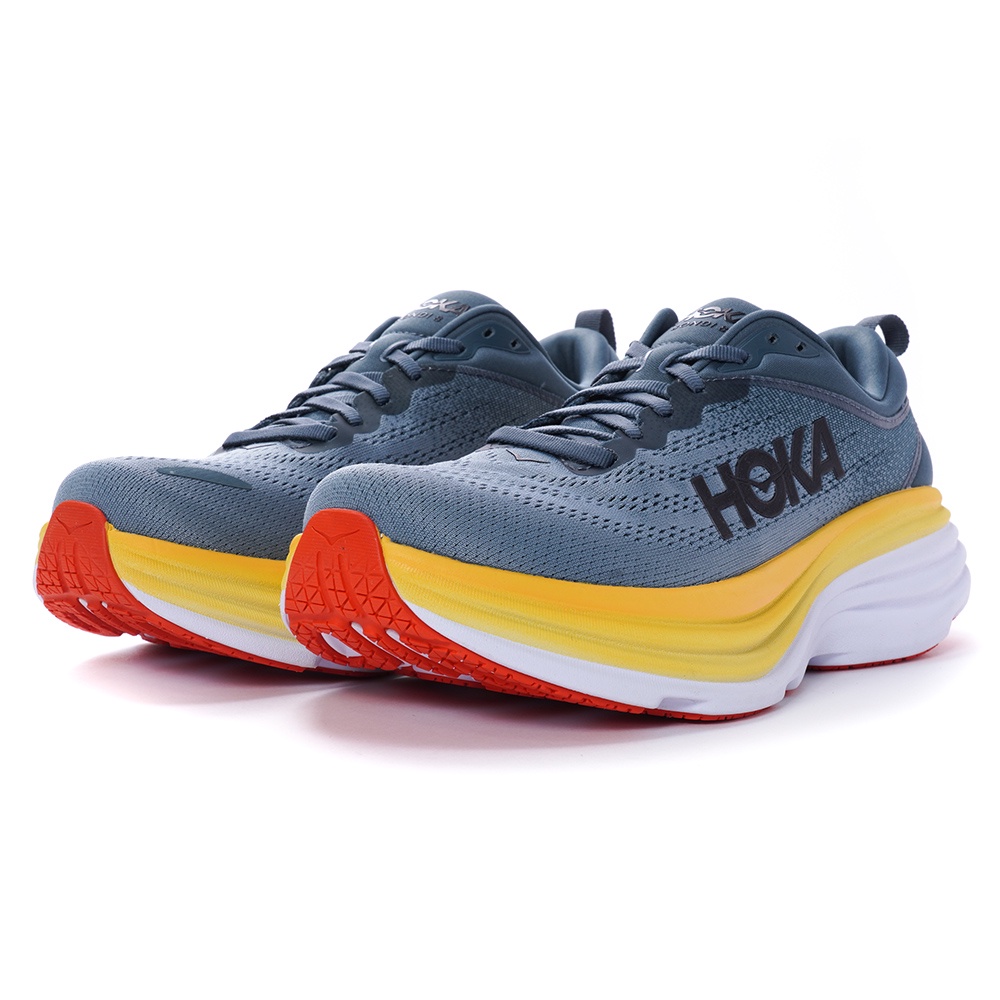 HOKA ONEONE Bondi 8 Wide 路跑鞋 跑鞋 穩定 減震回彈 1127955-GBMS 妖精藍/湖水藍