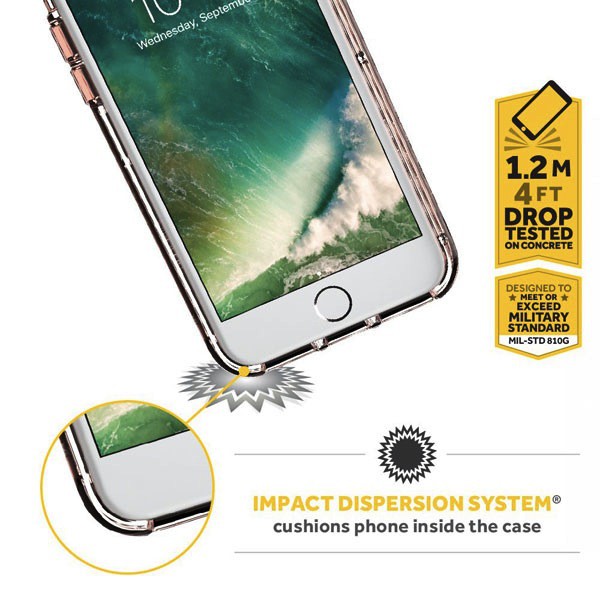 Griffin Survivor Clear iPhone SE 2022~2020/ 8/ 7 透明軍規防摔保護殼