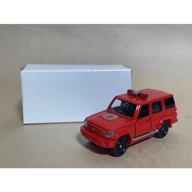 Tomica no.44 Toyota LAND CRUISER 消防指揮車 變形消防站 非賣品 限定品