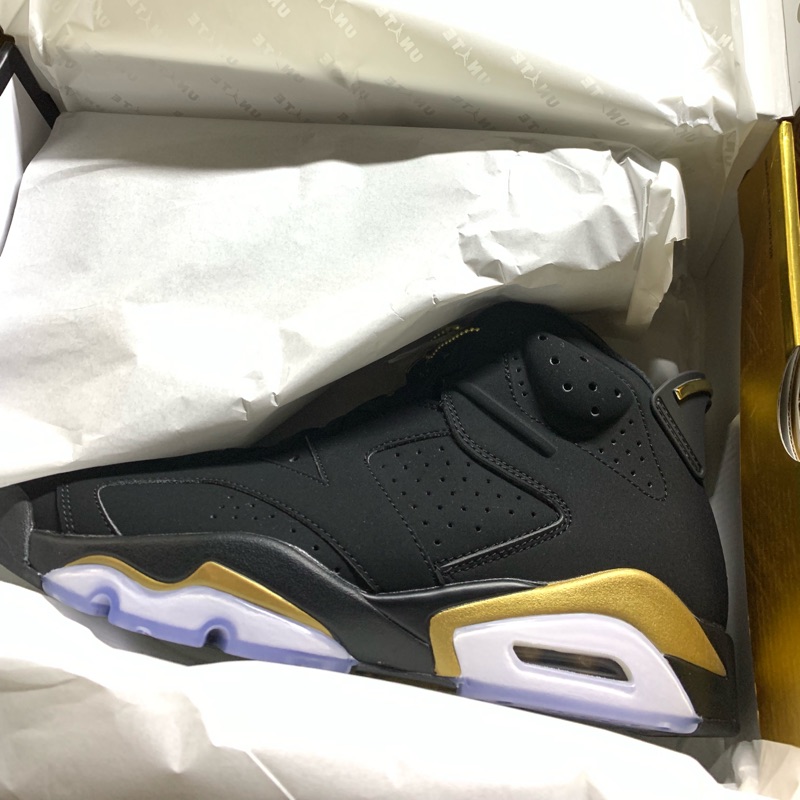 Jordan 6 黑金 新版 DMP 全新