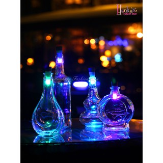 ☆[Hankaro]☆ 浪漫LED燈光效果防滑線條酒瓶塞氣氛燈 (批發另洽)