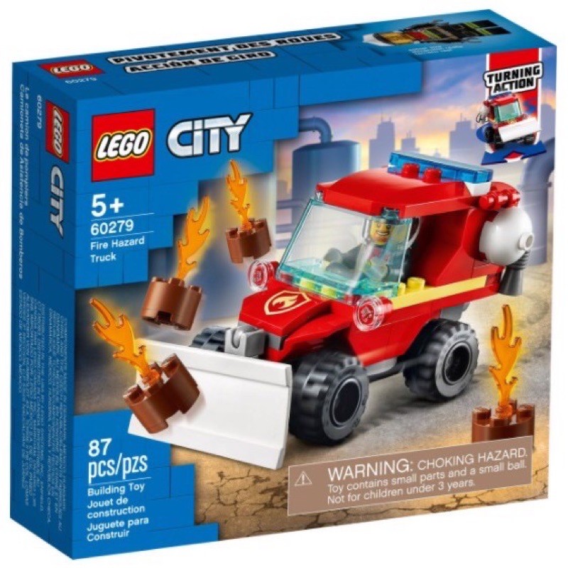 2021年樂高新品 樂高 城市CITY系列 LEGO 60279 消防車