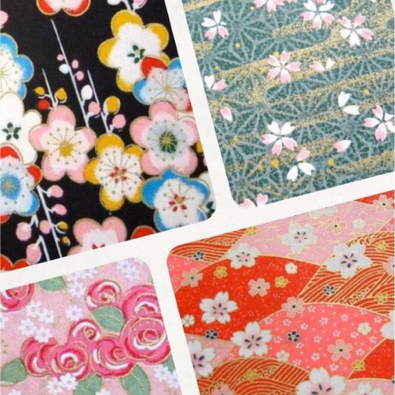 華麗花卉系列 日本進口 手工和紙 友禪紙 千代紙