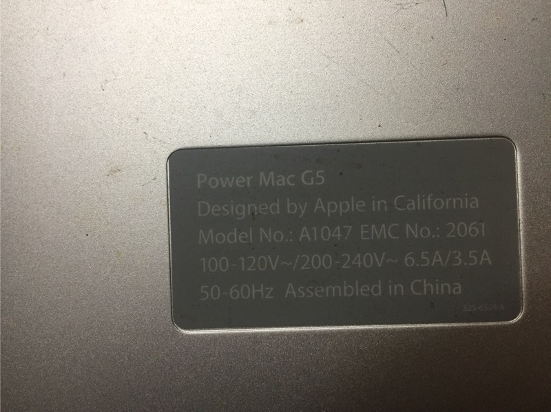 Apple Power Mac G5 A1047 Os X 10 4 11 Powerpc 零件機能處理再下標 蝦皮購物