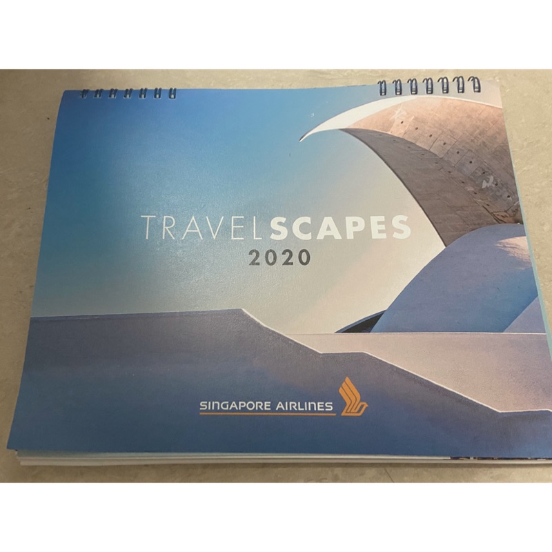新加坡航空公司2020桌曆