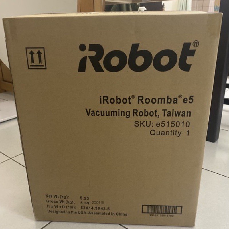 全新未拆封 美國iRobot Roomba e5 wifi掃地機器人