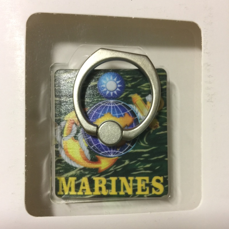 海軍陸戰隊 陸戰隊 海陸 虎斑迷彩款 手機指環扣支架 紀念品 收藏（新版）