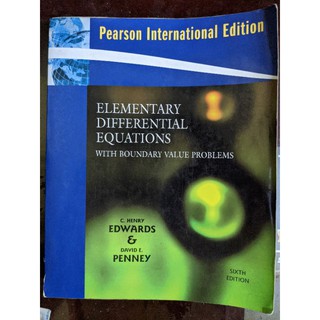 elementary differential equations