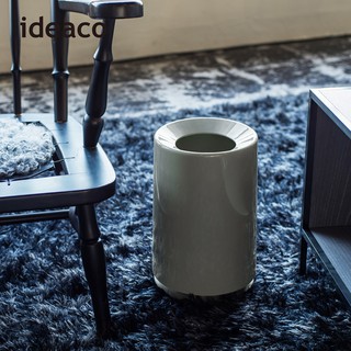 【日本 ideaco】摩登圓形家用垃圾桶-6L