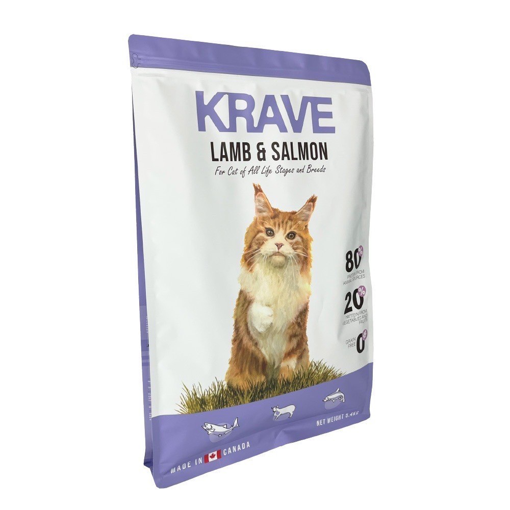 【Yana】KRAVE 渴望 貓飼料 1kg 2kg 5.4kg 無穀 成貓 全齡貓 低敏 貓糧 加拿大 飼料 貓乾糧