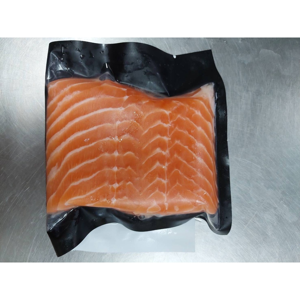 挪威鮭魚 帶皮菲力250g