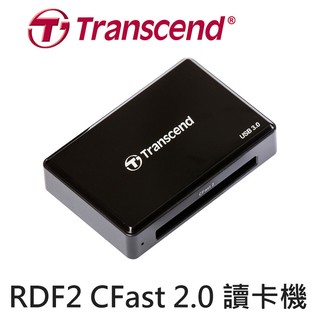 Transcend 創見 RDF2 CFast 2.0 讀卡機 USB 3.0 F2 相機專家 [公司貨]