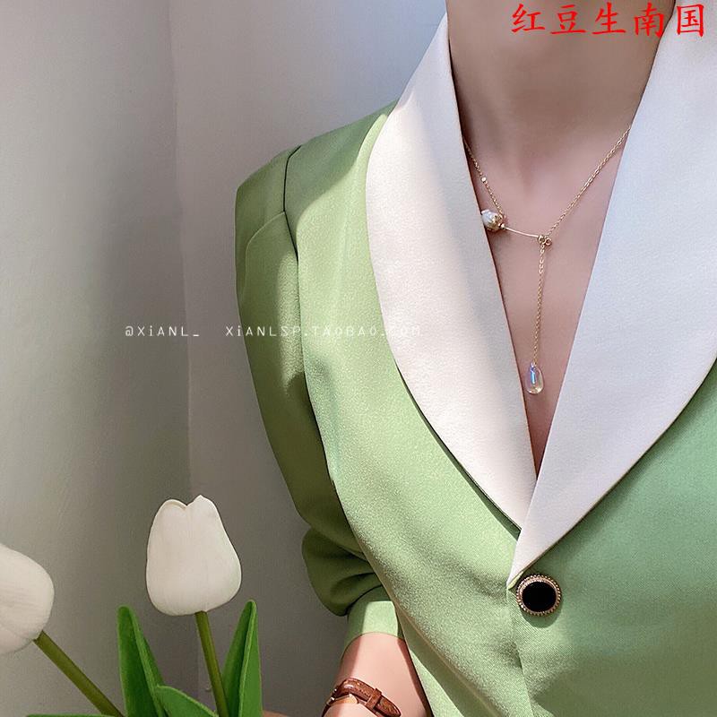 红豆生南国 復古玫瑰花朵項鏈女小清新ins鎖骨鏈潮網紅爆款吊墜百搭個性頸鏈 蝦皮購物