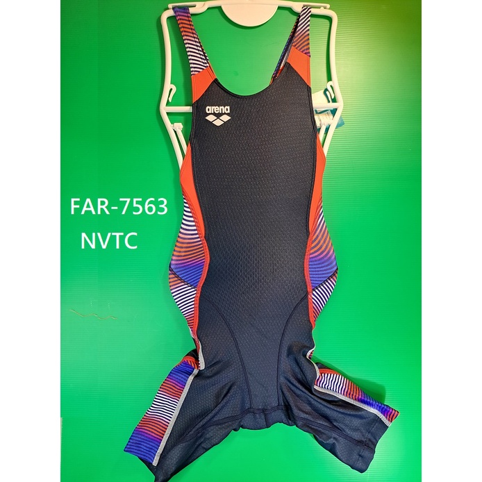 【ARENA+游泳多多】 ARENA  女性競賽型泳衣 FAR-7563W  尺寸130 泳裝