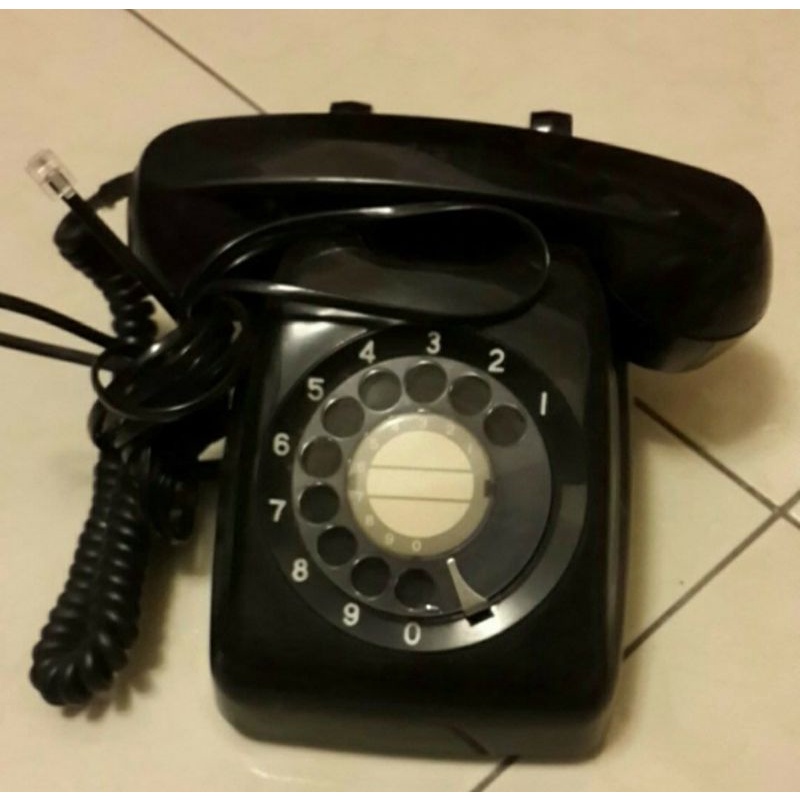 1970年代 日本製 古董電話 轉盤式 蝦皮購物