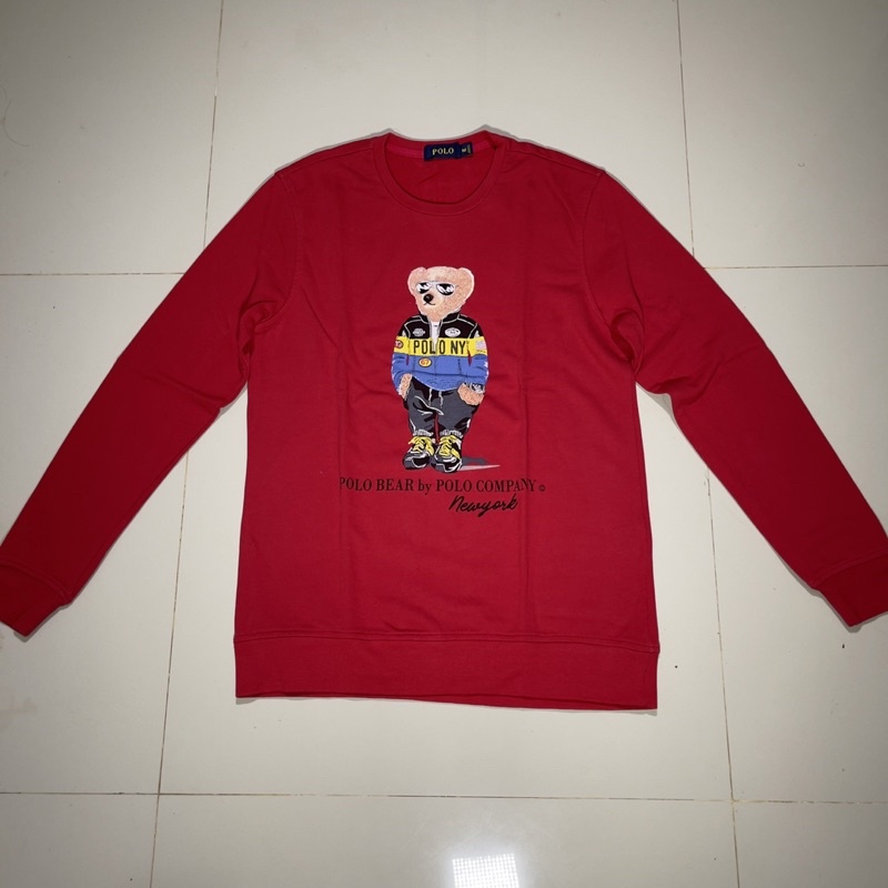 Polo Bear 紅色毛衣全新原裝