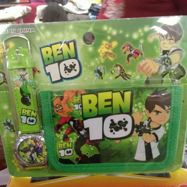 Ben 10 手錶與小錢包