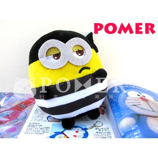 ☆POMER☆日本Toreba專用景品 絕版正品 環球 神偷奶爸 小小兵 監獄 囚服 黑白條紋 娃娃玩偶 吊飾 生日禮物