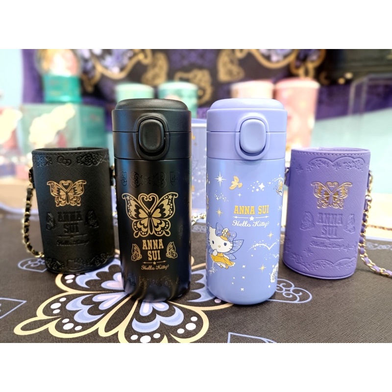 hello kitty 時尚保溫杯套組 Anna sui  精靈款