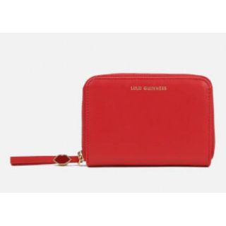☆現貨☆英國代購 LuLu Guinness 倫敦設計品牌 嘴唇短夾