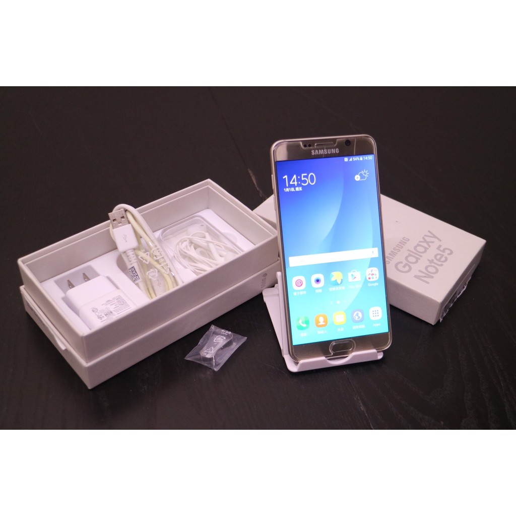 SAMSUNG GALAXY Note 5 N9208 金色 64G 5.7吋 1600/500 萬畫素