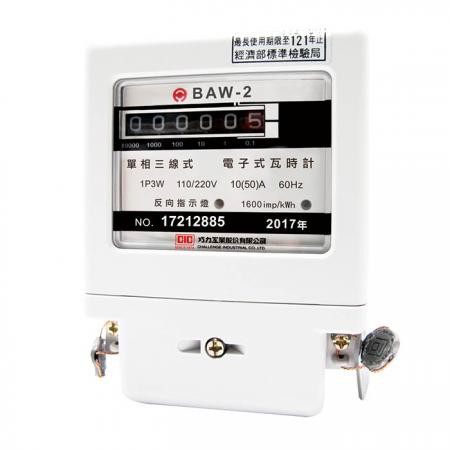 巧力cic電表baw 2系列電子式瓦時計單相三線 蝦皮購物