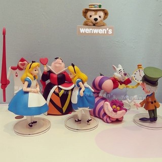 【Wenwens】日本帶回 迪士尼 UDF 愛麗絲 妙妙貓 時鐘兔 瘋帽 帽客 紅心 女王 撲克 士兵 公仔 單售價