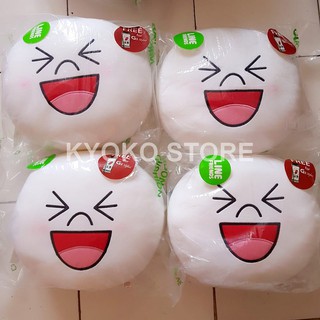 官方 LINE LINE 月亮靠墊抱枕公仔
