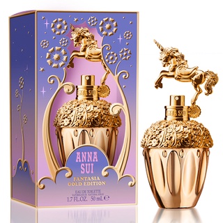 【超激敗】ANNA SUI 安娜蘇 童話金色獨角獸 女性淡香水 50ML TESTER