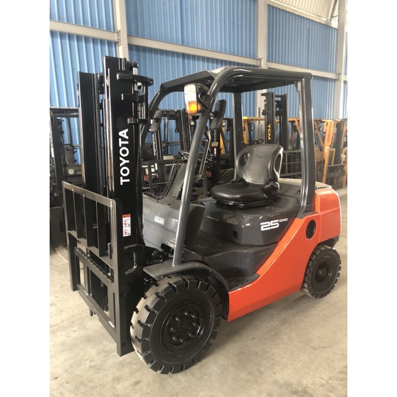 TOYOTA 8F 2.5噸 中古柴油座式堆高機 手排 標準高