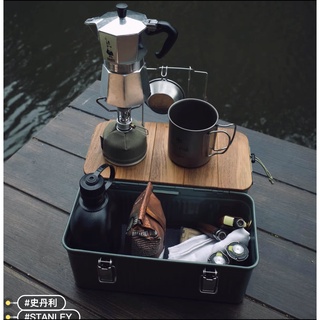 【頂板出清】Stanley Classic Lunchbox 史丹利 露營收納箱 軍用午餐盒 手作頂板 1.2mm厚鋼板
