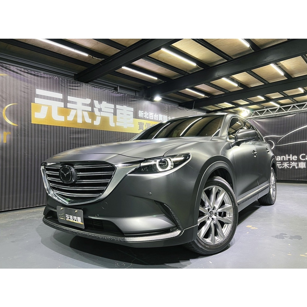 正2018年出廠 Mazda CX-9 SKY-G 2WD旗艦型 2.5 汽油 消光黑貼膜『中古車/二手車』