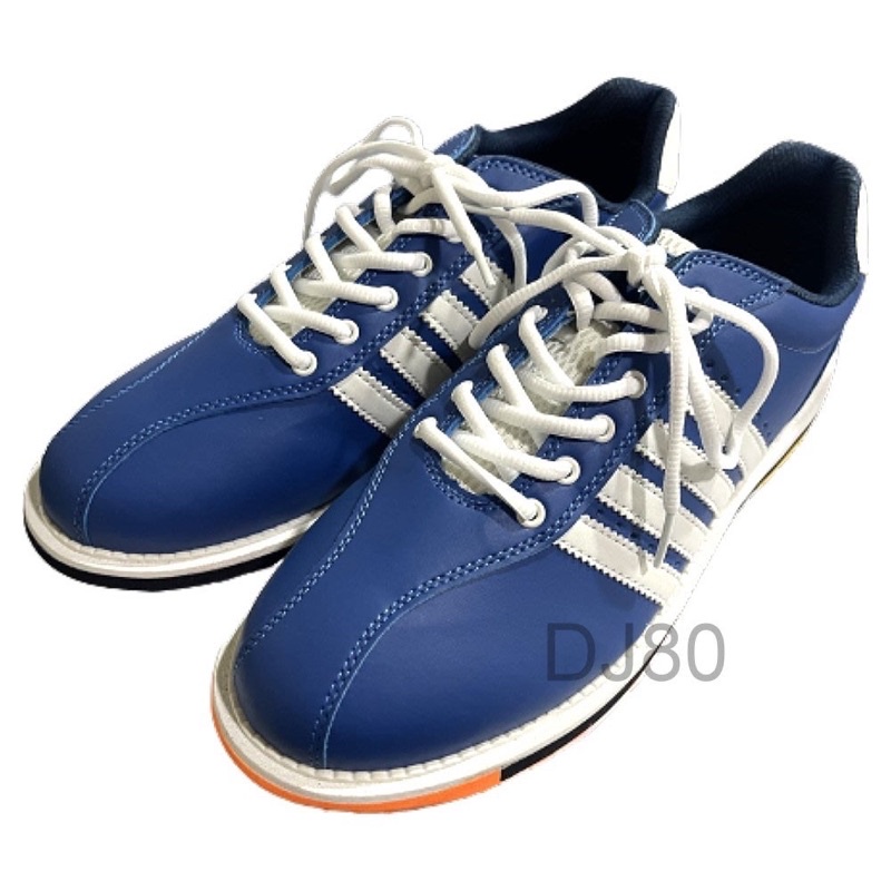 LANEWOLF 新式樣2.0仿真皮男用高級保齡球鞋-左手鞋(藍色)