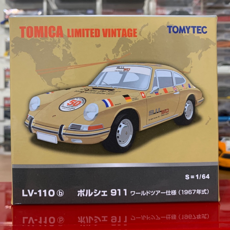 Tomytec tomica Porsche 911 Tomica Limited Vintage