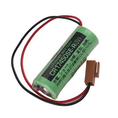 CR17450SE-R 3V 帶電阻 帶2P棕色接頭 SANYO不可充電PLC鋰電池(含稅)【佑齊企業 iCmore】