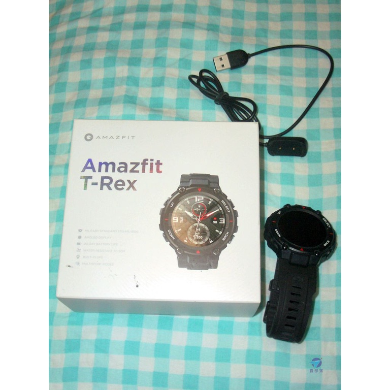 Amazfit華米米動手錶T-Rex軍規認證智能運動心率智慧手錶,廠商贈送品釋出 開箱完成基本上沒有使用