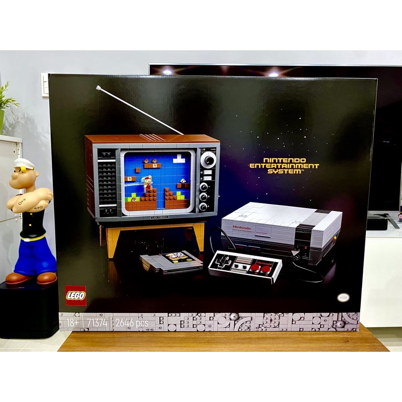 💯現貨💯 樂高 LEGO 71374 任天堂 Nintendo 娛樂系統 主機 NES 馬力歐 任天堂主機 滴妹